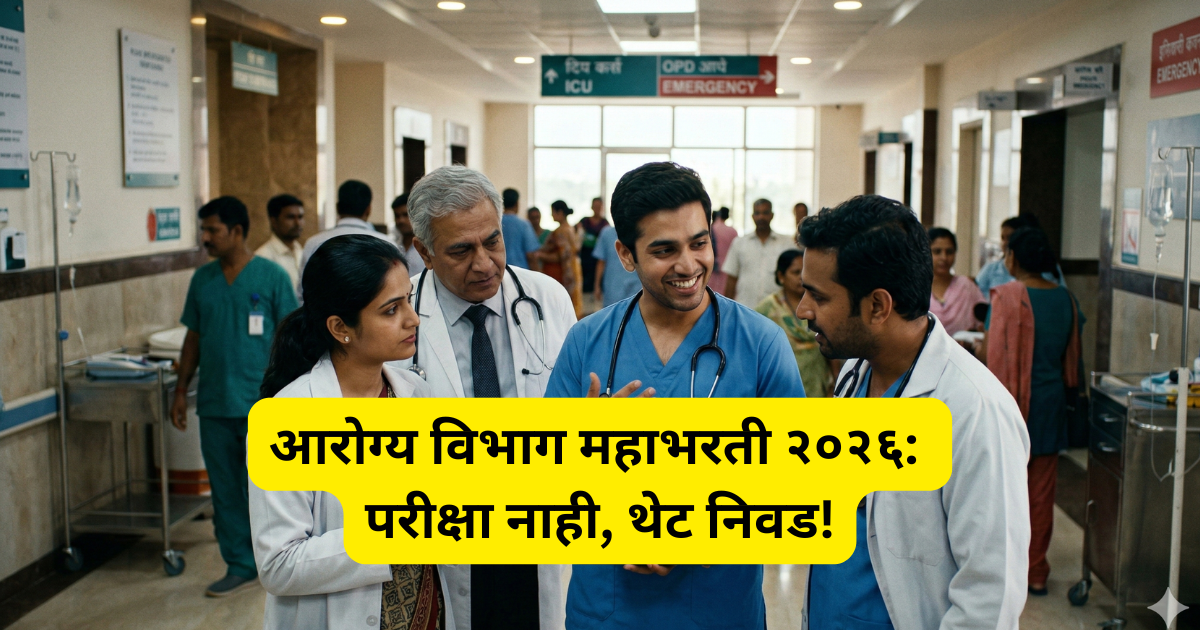 Arogya Vibhag Recruitment 2026